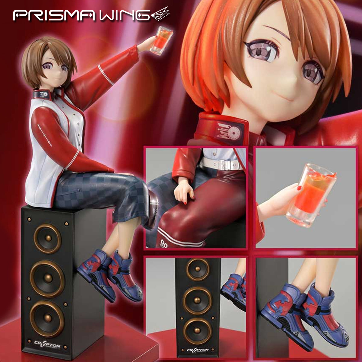 Prisma Wing Piapro Characters MEIKO "Art by lack" 1/7 Scale Pre-Painted Figure