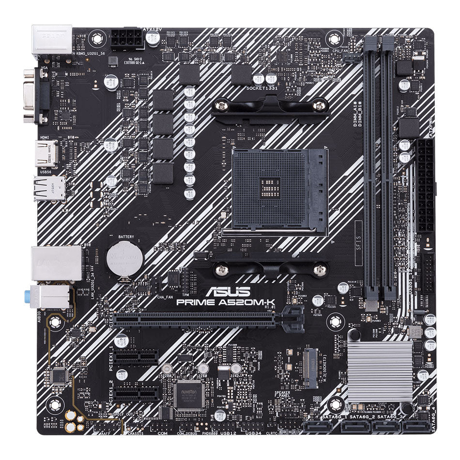 Asus Prime A520M-K Motherboard