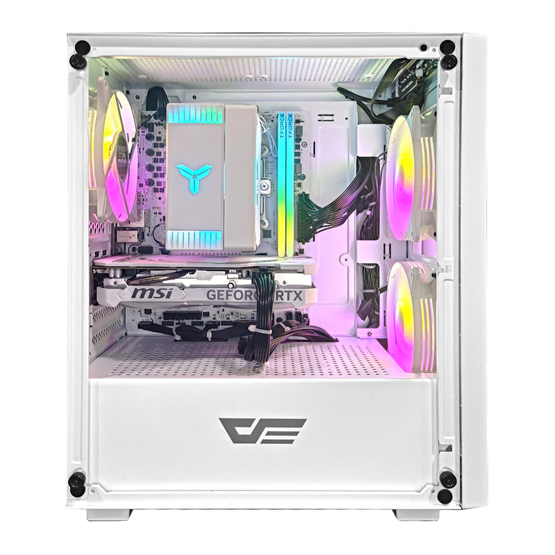 Alpha M305 Mesh White Desktop Gaming PC
