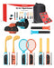 Transnovo 12-in-1 Sportswear Accessories Bundle for Nintendo Switch 2 Joy-Pad (Blue/Orange) (NS2-GA01)
