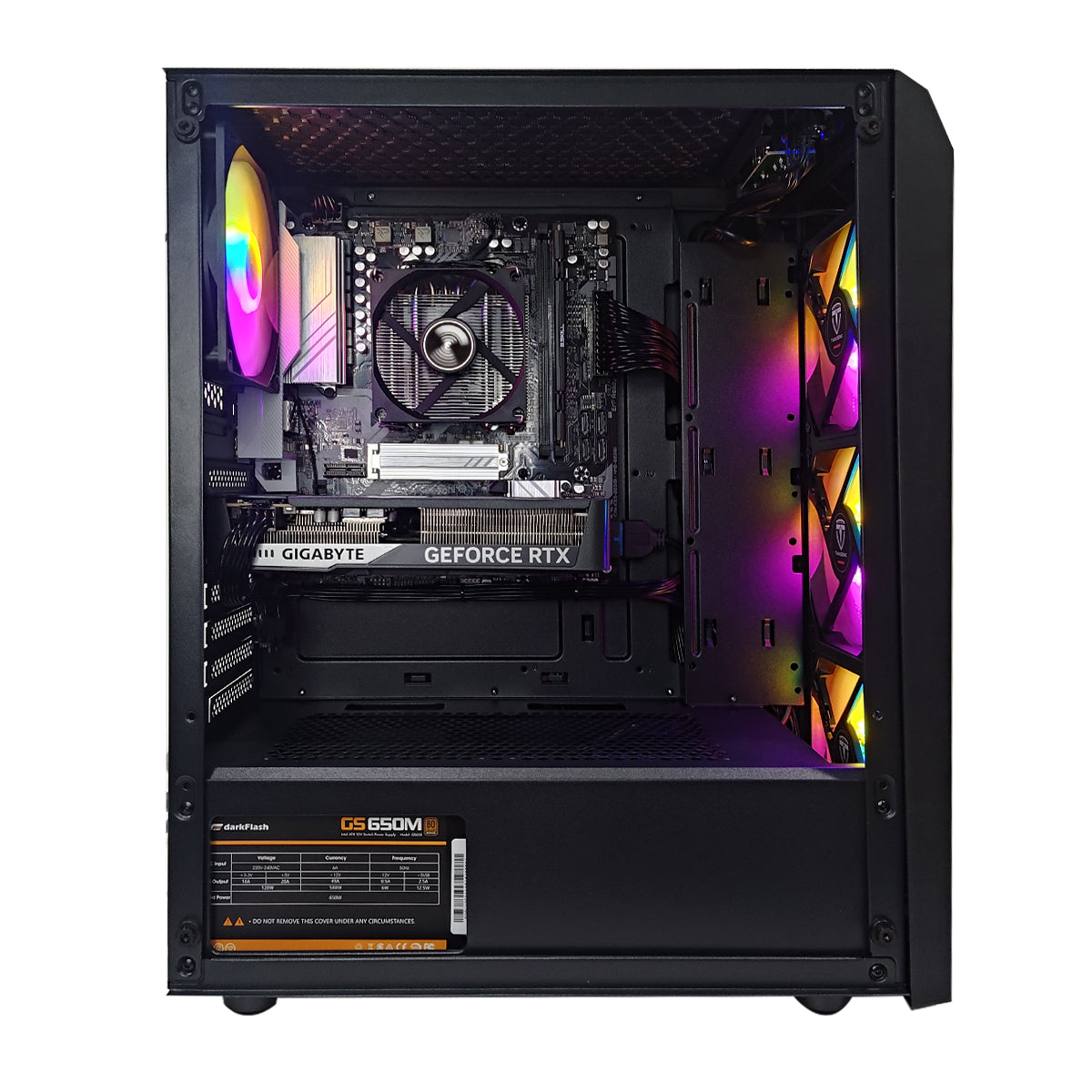Sigma Cronus Black Desktop Gaming PC | AMD Ryzen 5 7400 | 16GB RAM | 1TB SSD | RTX 5060 | Windows 11 Pro