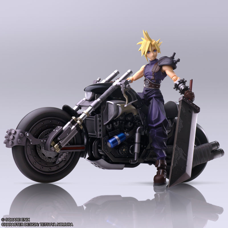 Final Fantasy VII Bring Arts Action Figure: Cloud Strife & Hardy-Daytona Pre-order Downpayment