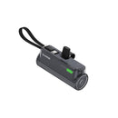Sharge Flow Mini 2 5000mAH 22.5W Power Bank with Built-in USB-C Cable & USB-C to USB-C + USB-C to Lightning Connector | DataBlitz
