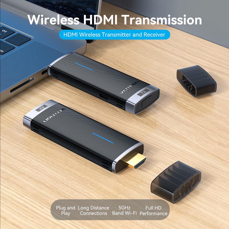 Vention Wireless HDMI Transmitter & Receiver (ADCB0)