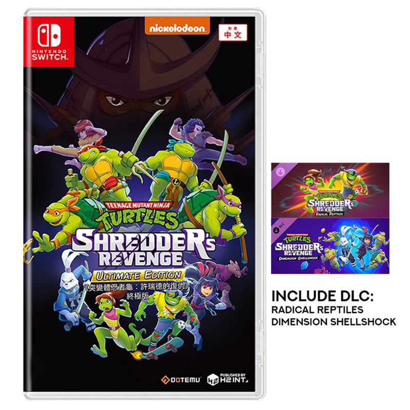 Nintendo Switch Teenage Mutant Ninja Turtles Shredders Revenge Ultimate Edition (Asian)