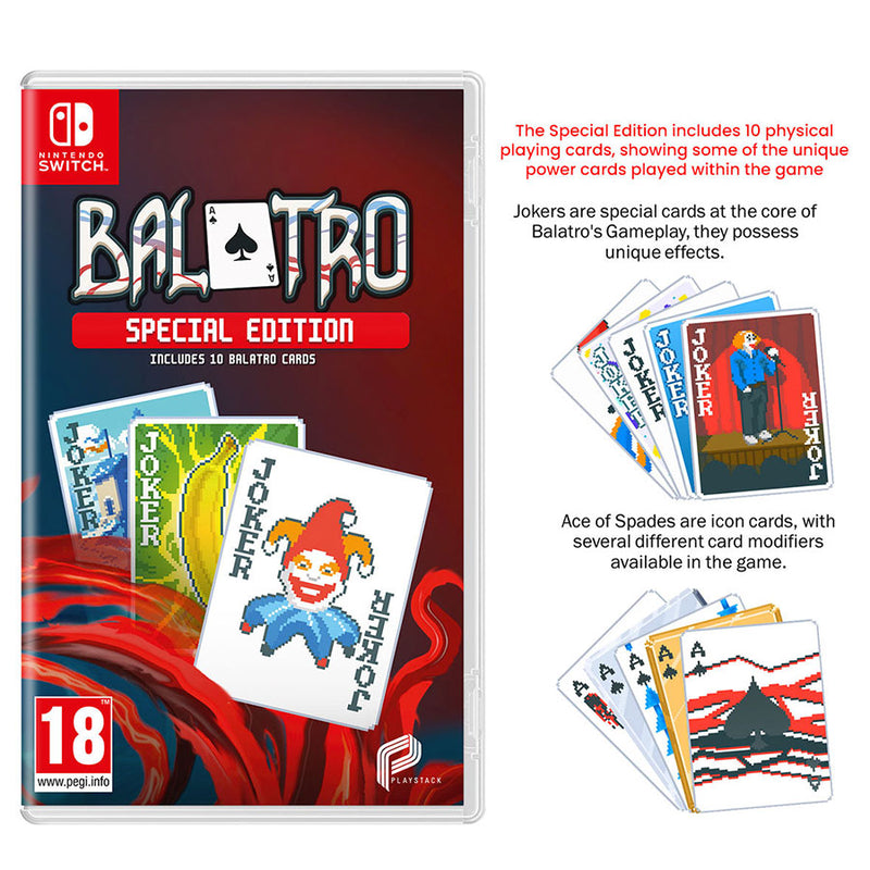 Nintendo Switch Balatro Special Edition (Eng/EU) | DataBlitz