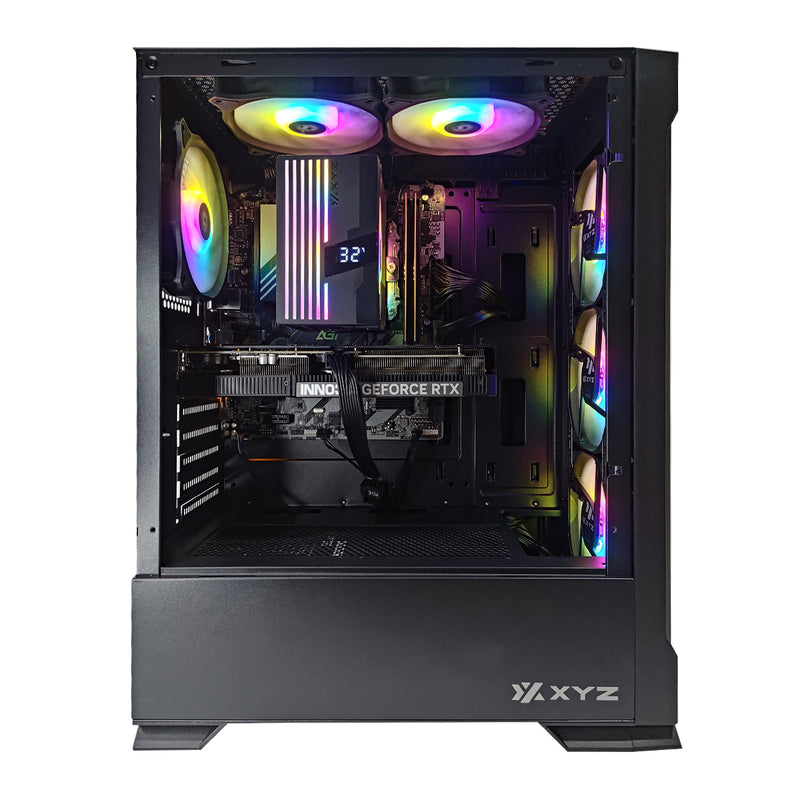 Sigma Airone 300 Black Desktop Gaming PC | Intel Ultra 5 225F | 32GB RAM | 1TB SSD | RTX 5060 TI | Windows 11 Pro
