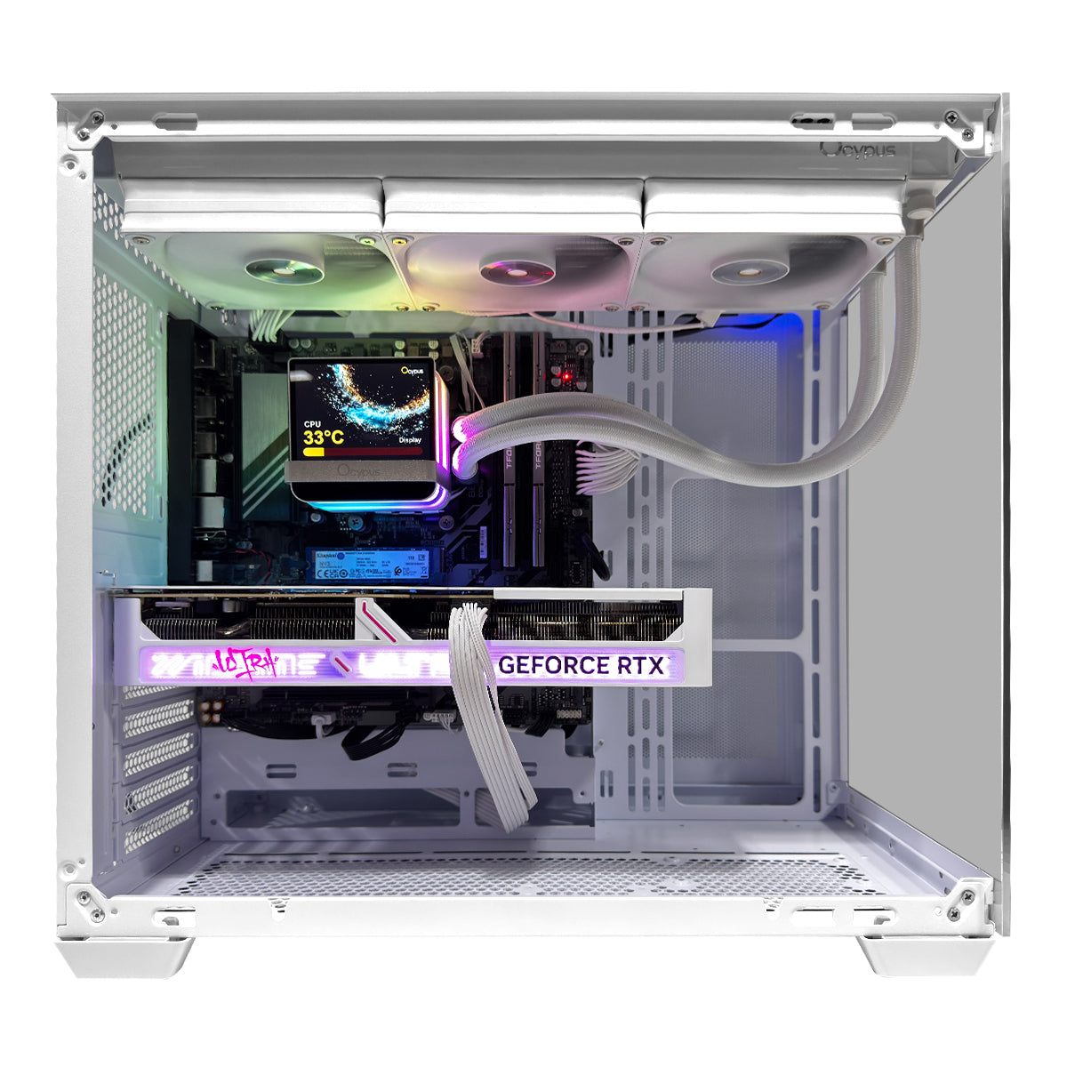Optima C285P White Desktop Gaming PC