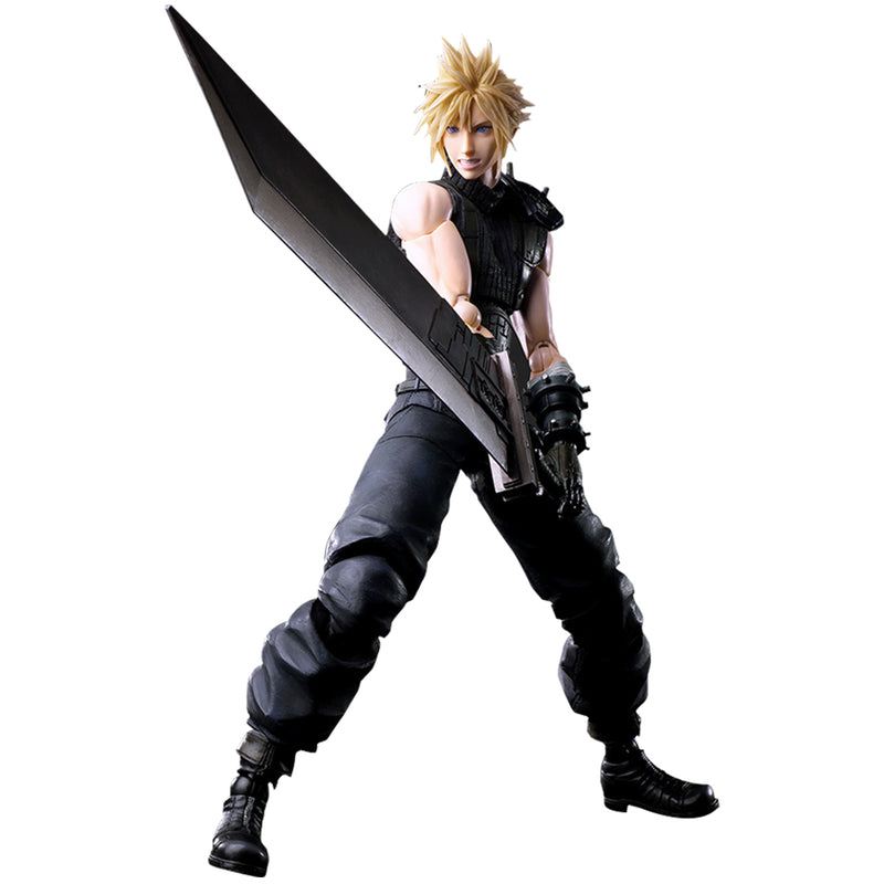 Final Fantasy VII Rebirth Play Arts Kai Action Figure - Cloud Strife