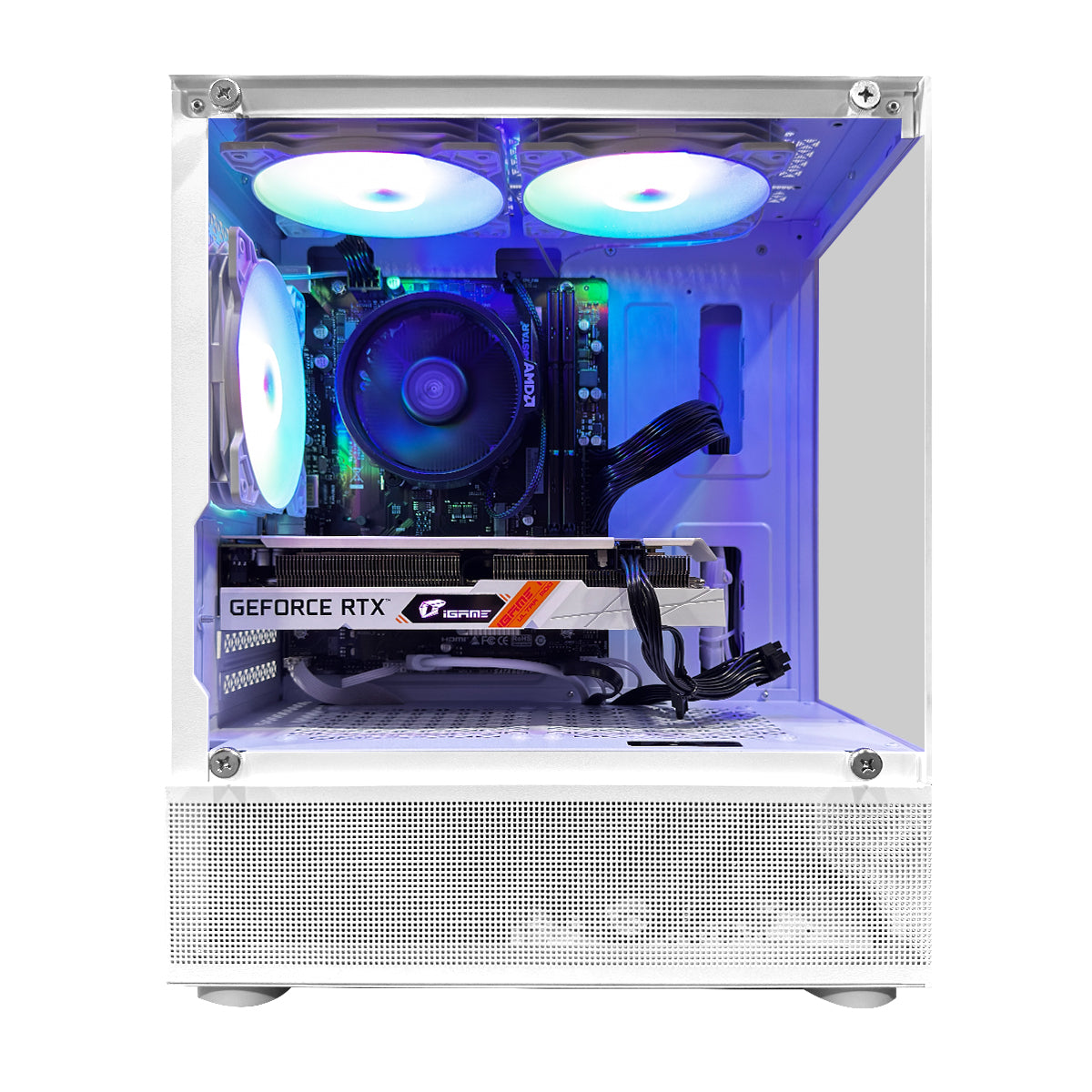 Alpha Reyna White Desktop Gaming PC