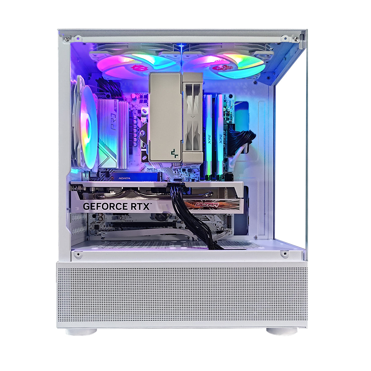 Alpha Reyna White Desktop Gaming PC - DataBlitz