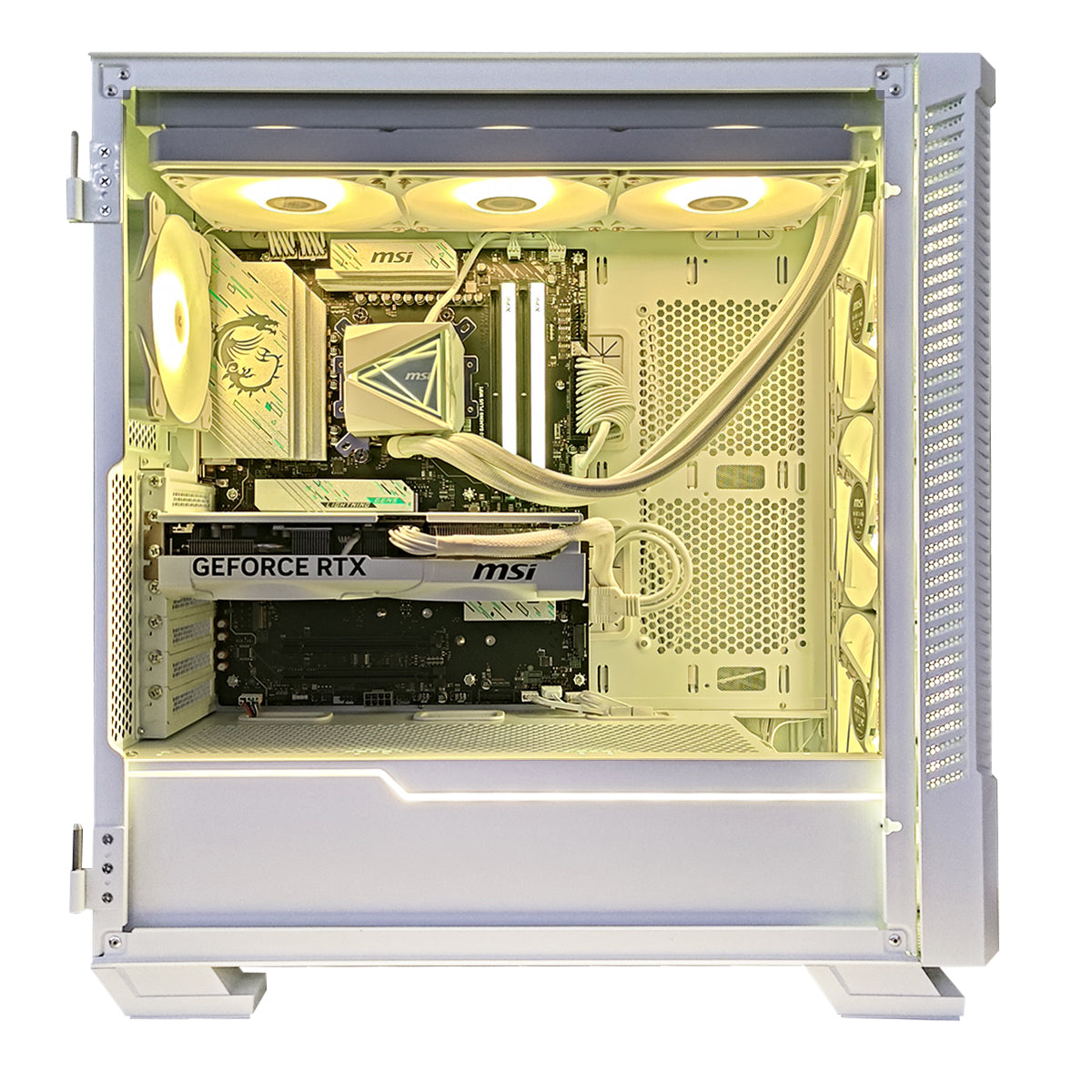 Optima Velox White Desktop Gaming PC | DataBlitz
