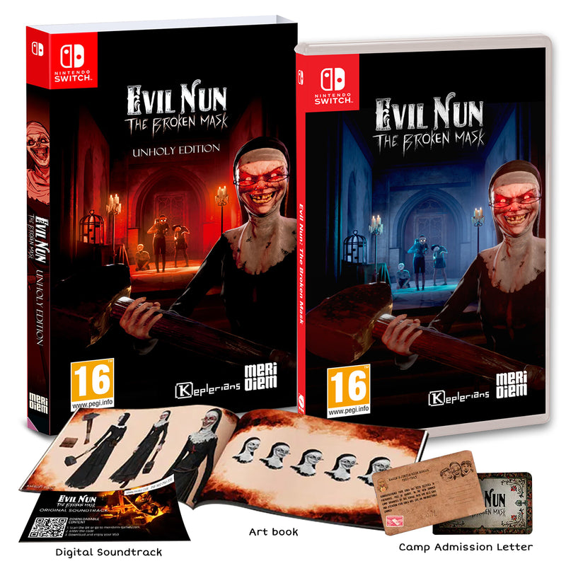 Nintendo Switch Evil Nun The Broken Mask Unholy Edition