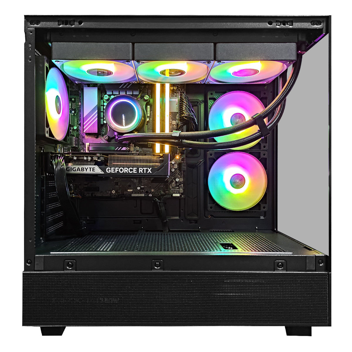 Aurora XR Mid Tower Black Desktop Gaming PC | Intel Core i7 - 12700 | 32GB RAM |  1TB SSD | RTX 5060 Ti | Windows 11 Pro