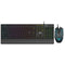 Aula Wind T201 Wired Membrane Gaming Keyboard & Mouse Combo (Black)