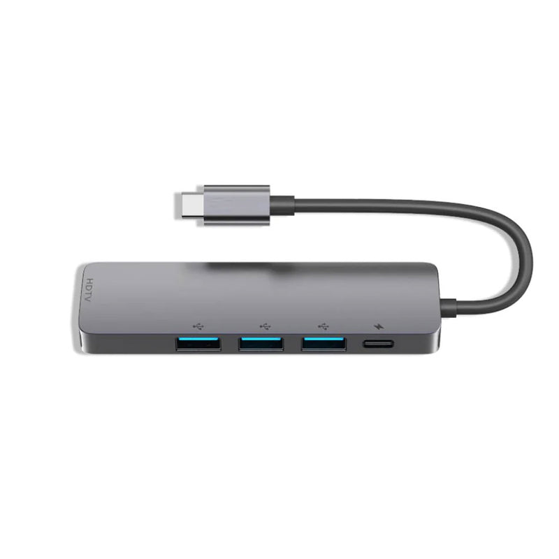 DataBlitz - Airsky USB-C To HDTV Adapter 5 In 1 (HC-13D)