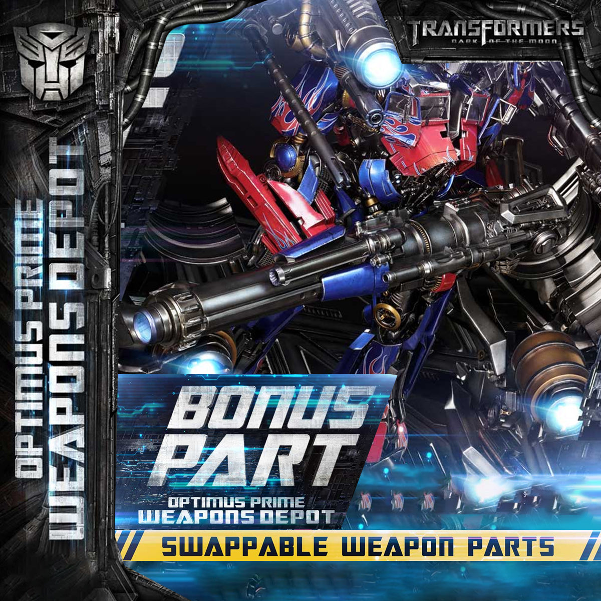 Museum Masterline Transformers: Dark of the Moon (Film) Optimus Prime Weapons Depot