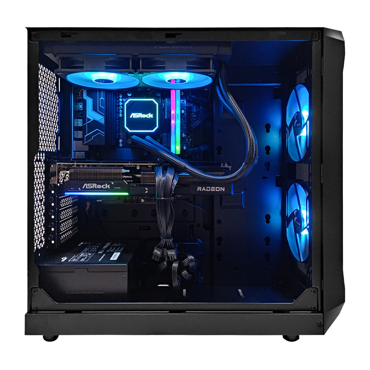 Optima Focus Black Desktop Gaming PC