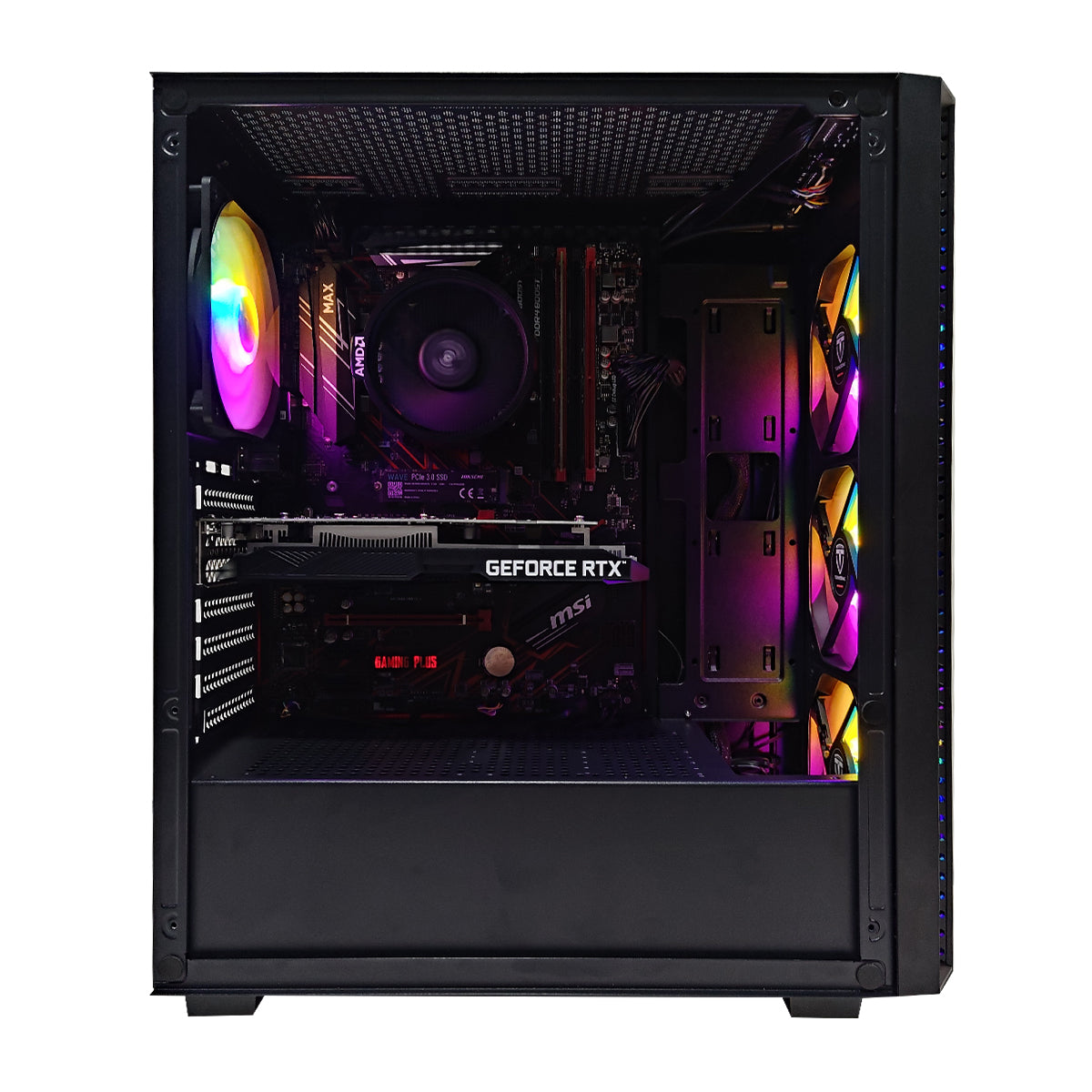 Alpha Breeze Black Desktop Gaming PC