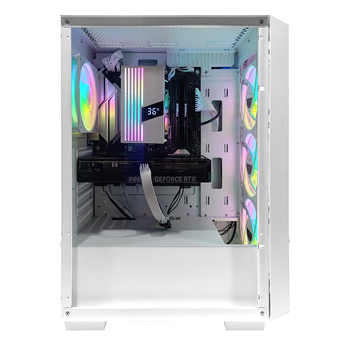 Aurora C60 White Desktop Gaming PC