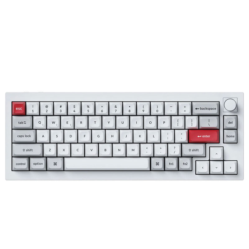 Keychron Q2 Pro QMK/VIA Knob Version Hot-Swappable RGB Backlight Wireless - Datablitz