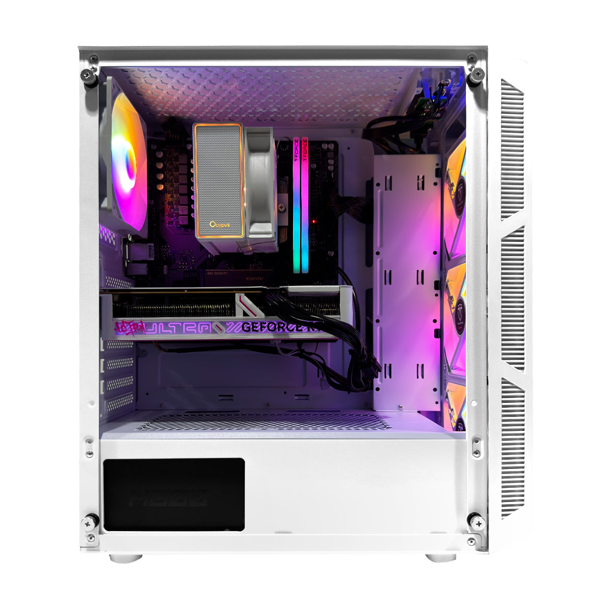 Sigma Hermes White Desktop Gaming PC