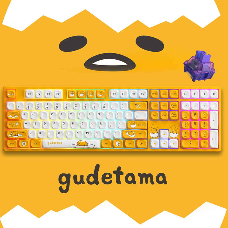 Akko Gudetama 5108 SE Multi-Mode RGB Hot-Swappable Mechanical Keyboard | DataBlitz
