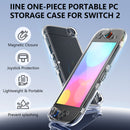 IINE One-Piece Magnetic Transparent Case for Nintendo Switch 2 (L1165)