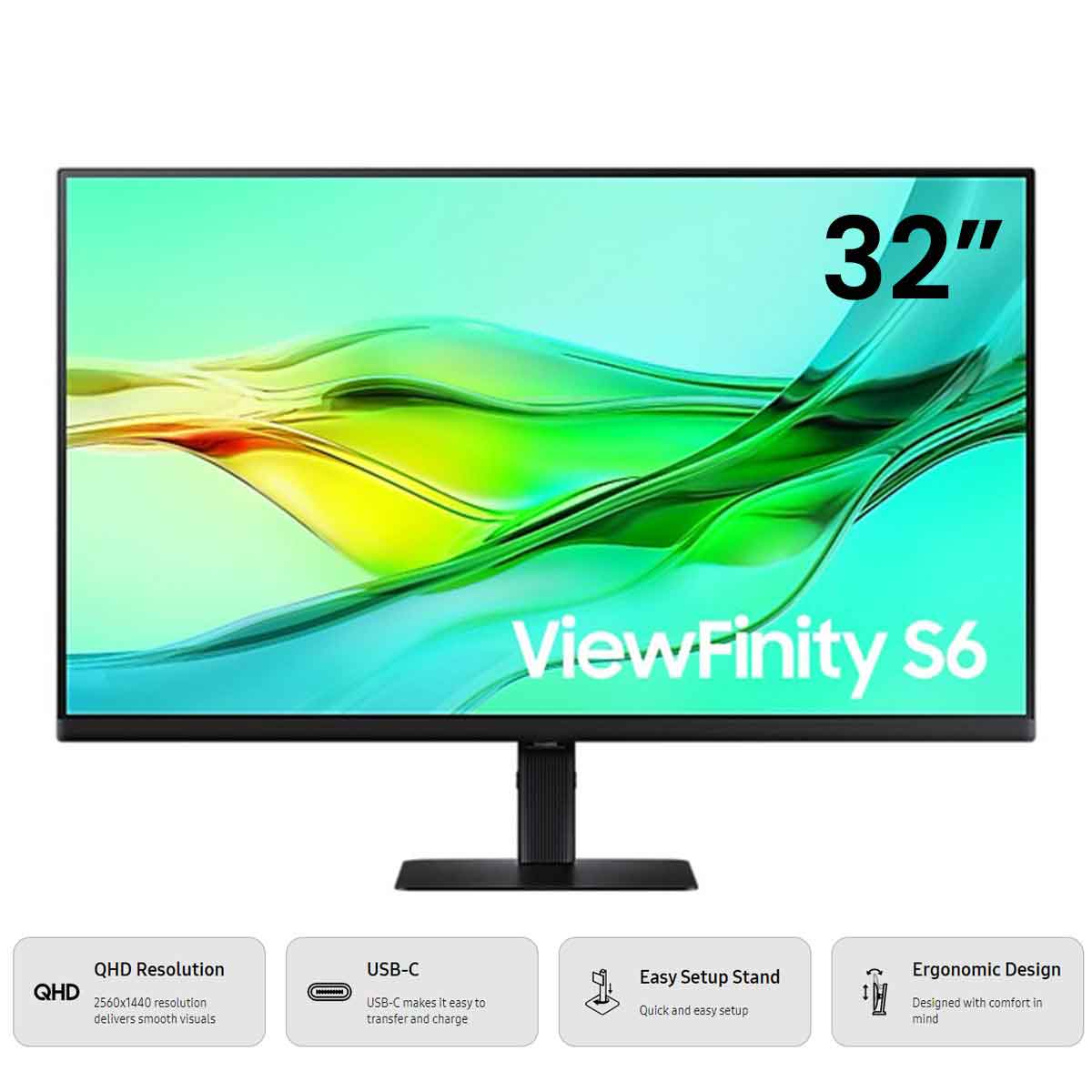 Home All products Samsung ViewFinity LS32D604UAEXXP 32