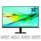 Samsung ViewFinity LS32D604UAEXXP 32" QHD (2560x1440) 100Hz 5ms HDR10 IPS Flat Monitor