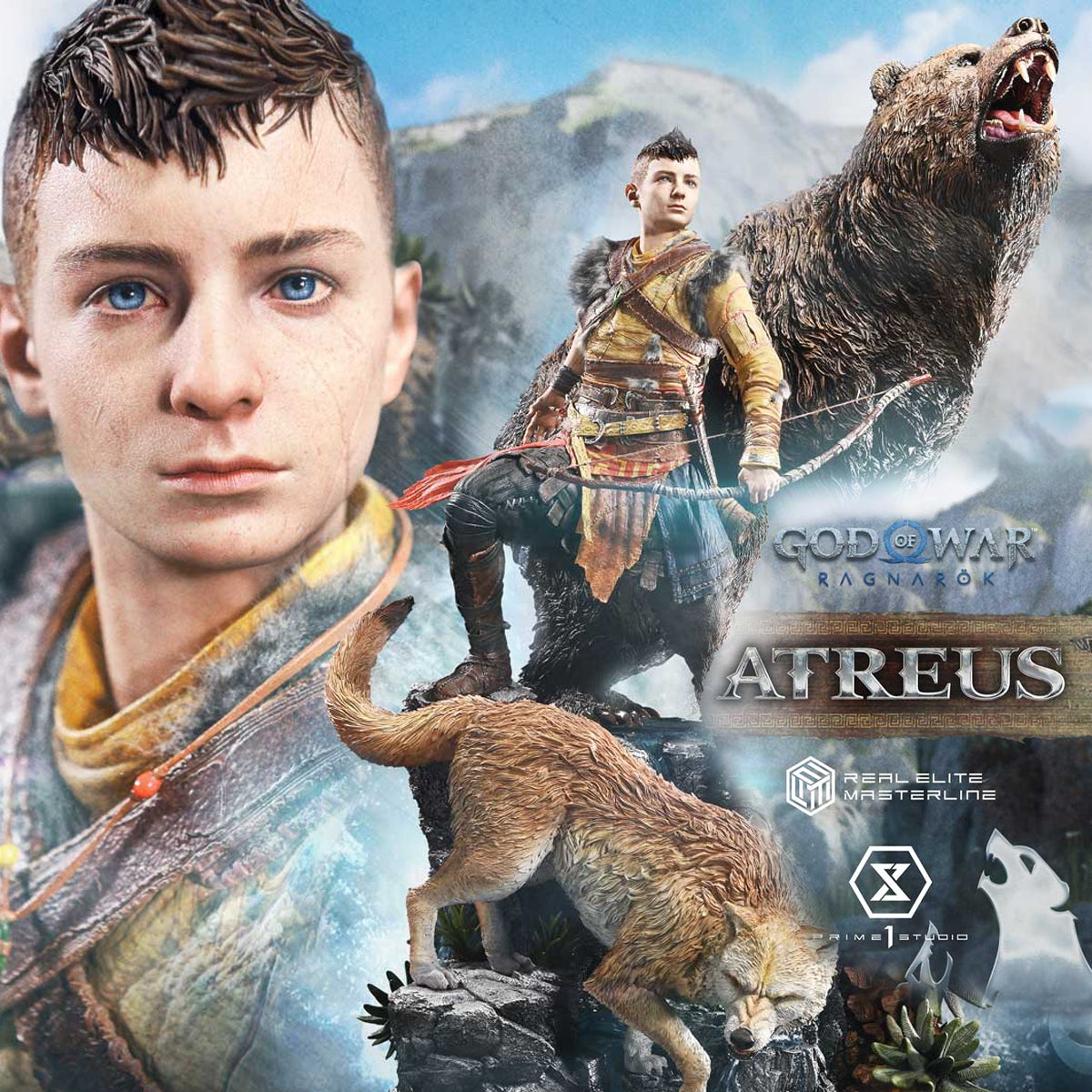 Real Elite Masterline God of War: Ragnarok Atreus (REMGOW-03)