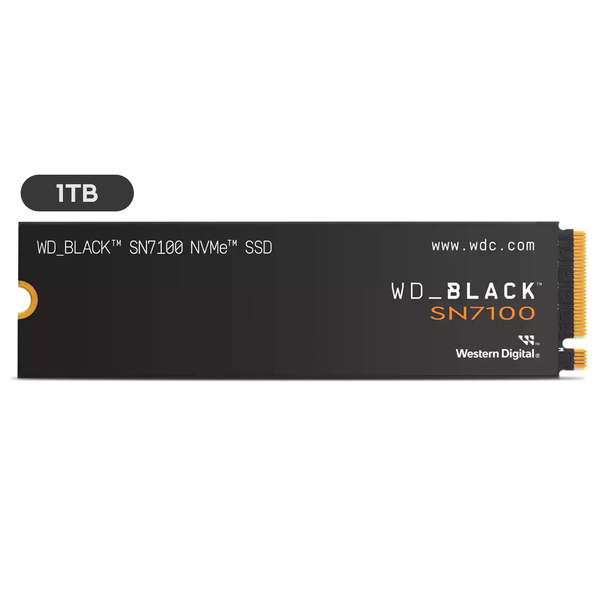 WD Black SN7100 NVMe PCIe Gen 4.0 M.2 2280 7250MB/s Read Speed Internal Gaming SSD