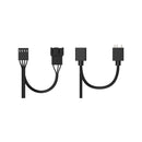 Ocypus Beta F12 ARGB Reverse Blade Cooling Fan (Black, White)