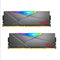 ADATA XPG Spectrix D50 32GB (2X16GB) DDR4 RGB 3600MHZ PC4-28800 Desktop Memory (Grey)