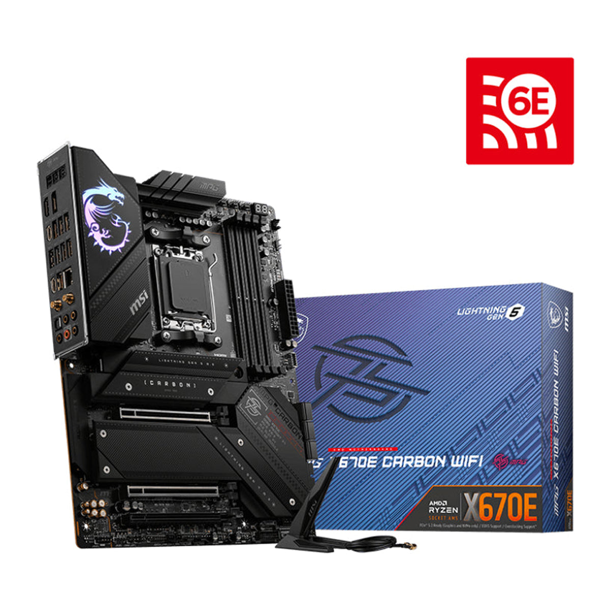 MSI MPG X670E Carbon WiFi AMD Motherboard