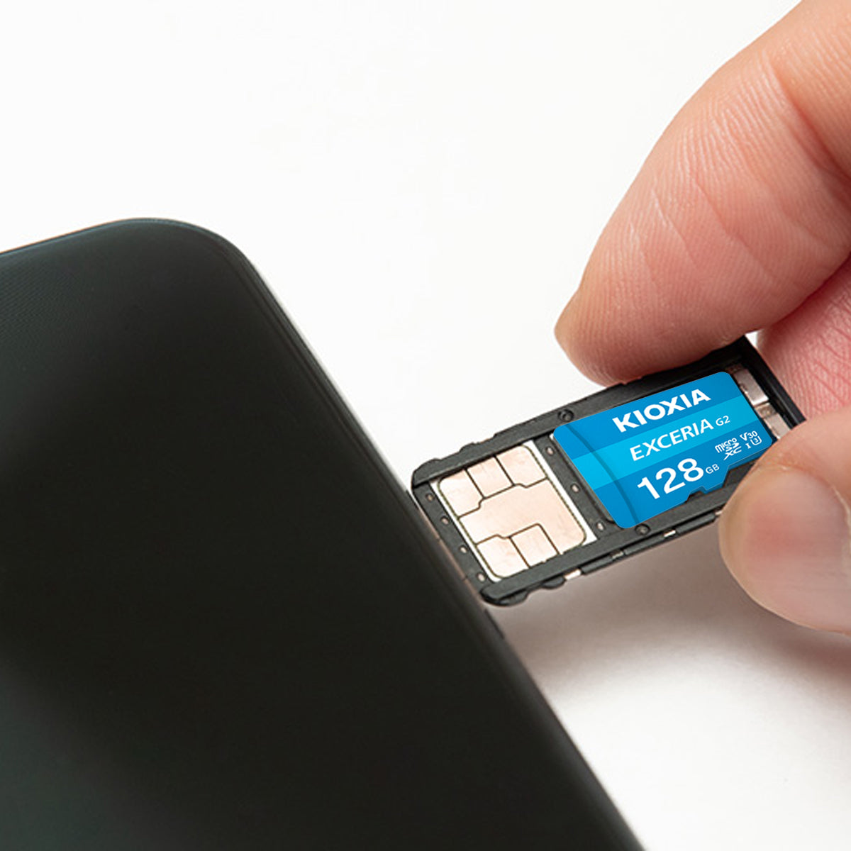 Kioxia Exceria G2 MicroSD Memory Card with SD Adapter