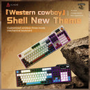 Ajazz AK35I V4 RGB Tri-Mode 100% 104-Keys Gasket-mounted Hot-Swappable Mechanical Keyboard