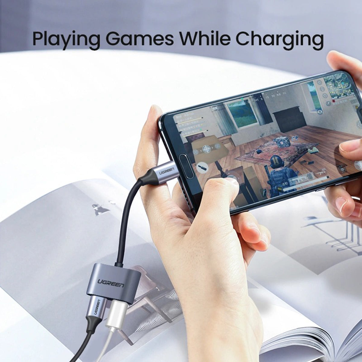 Ugreen USB-C One-Two Converter (CM232/60165)