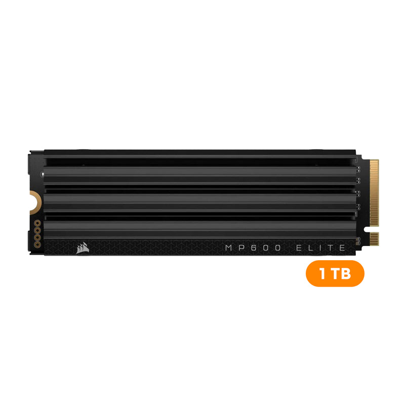 Corsair MP600 Elite PCIe 4.0 Gen4 x4 NVME M.2 SSD With Heatsink