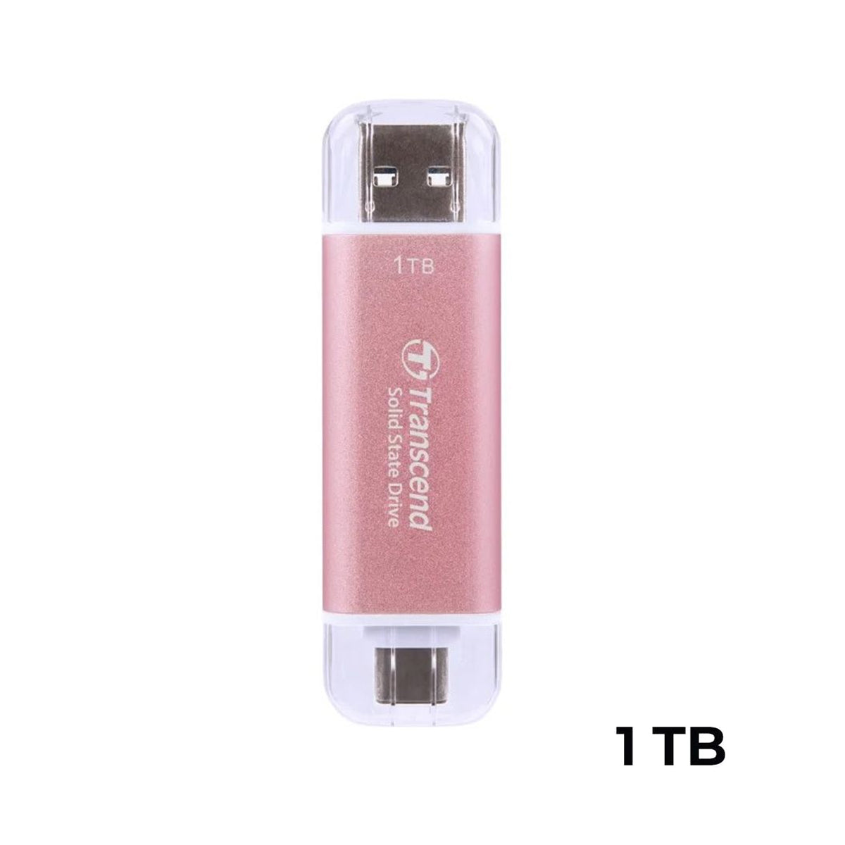 Transcend ESD310P 10GBPS USB Type-C Portable SSD (Pink)