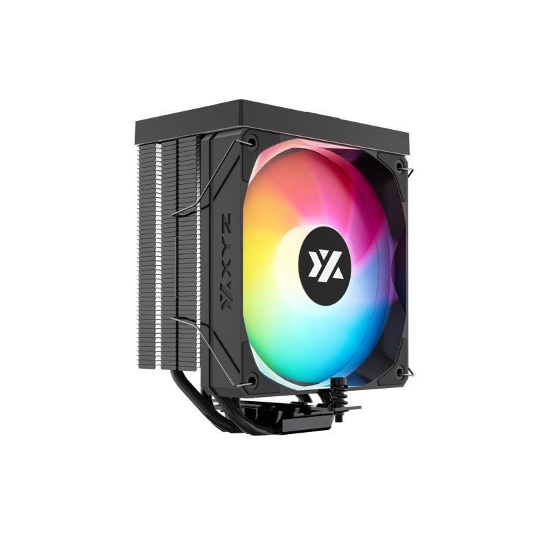 XYZ Thermax 4 Pulsar ARGB Performance Air Cooler (Black, White)