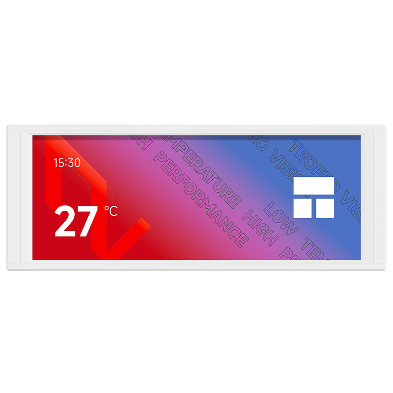 Thermalright Trofeo Vision LCD 6.86" IPS Type-C Screen (Black, White)