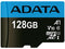 ADATA Premier 128GB MicroSDHC UHS-I Class 10 V10 A1 Memory Card With Adapter (AUSDX128GUICL10A1-RA1)