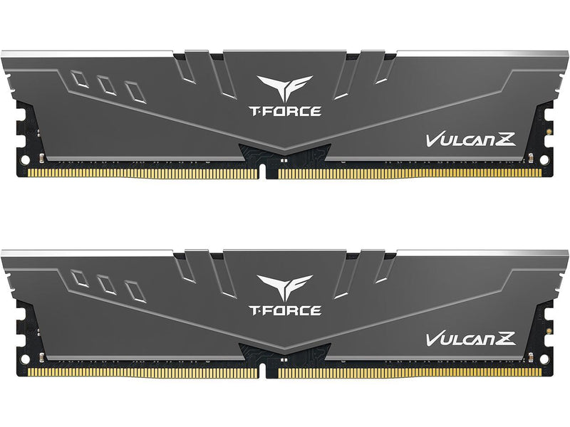 Teamgroup T-Force Vulcan Z 16GB (2X8GB) DDR4 3600MHZ Desktop Memory (Grey) | DataBlitz