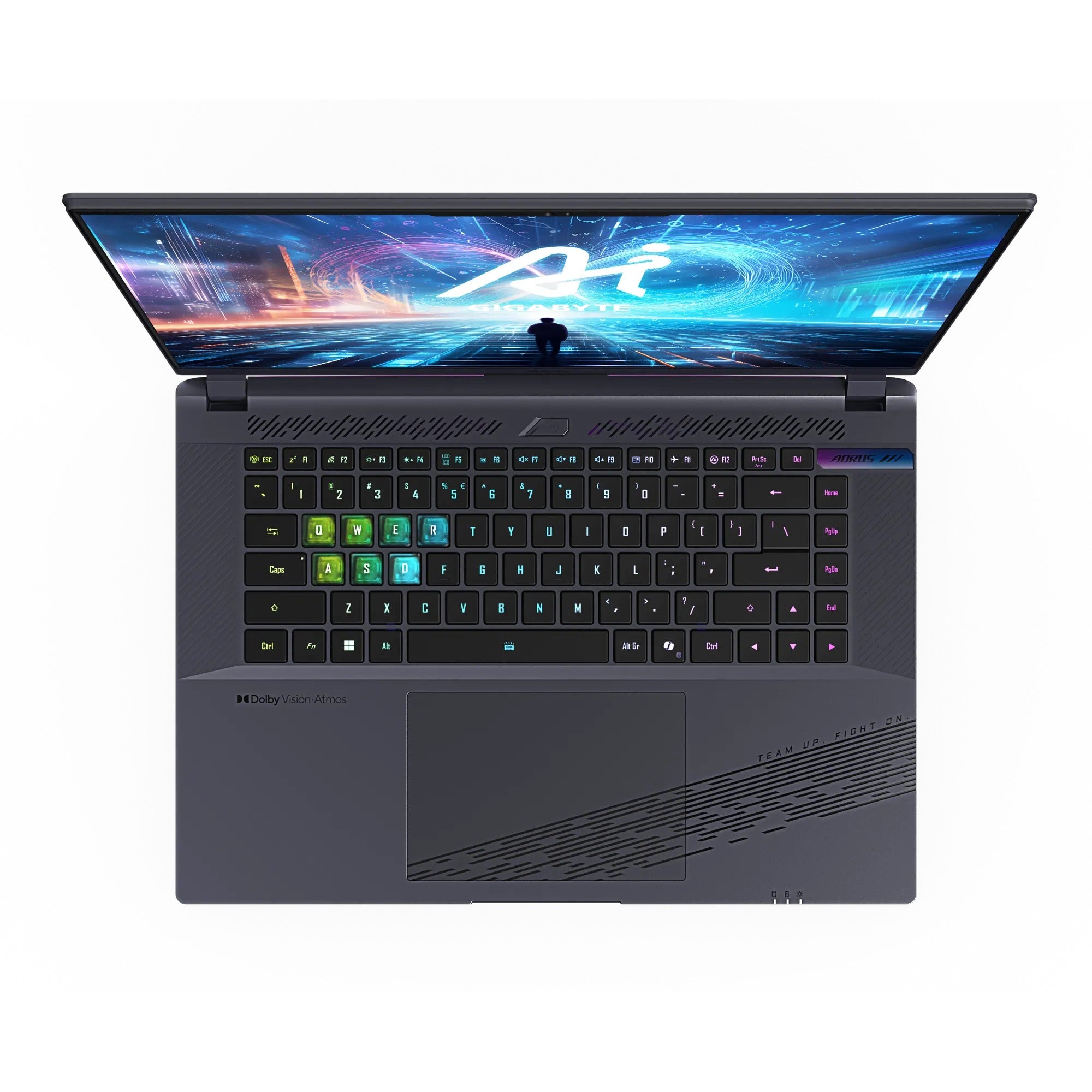 Gigabyte Aorus 16X (2024) ASG-63PHC64SH Gaming Laptop (Grey) | 16" QHD 165Hz | i9-14900HX | 32GB RAM | 1TB SSD | RTX 4070 | Windows 11 Home | Aorus Bag G2 | Gigabyte GP-G27QC-A-AP 27" Monitor