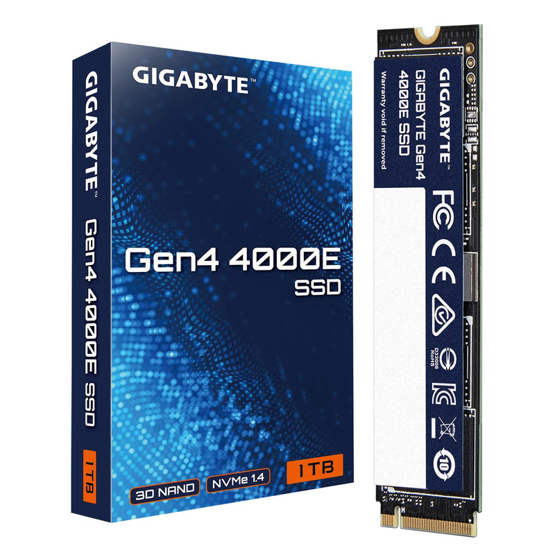 Gigabyte 1TB Gen4 4000e 3D Nano NVME M.2 PCIE X4 SSD (G440E1TB)