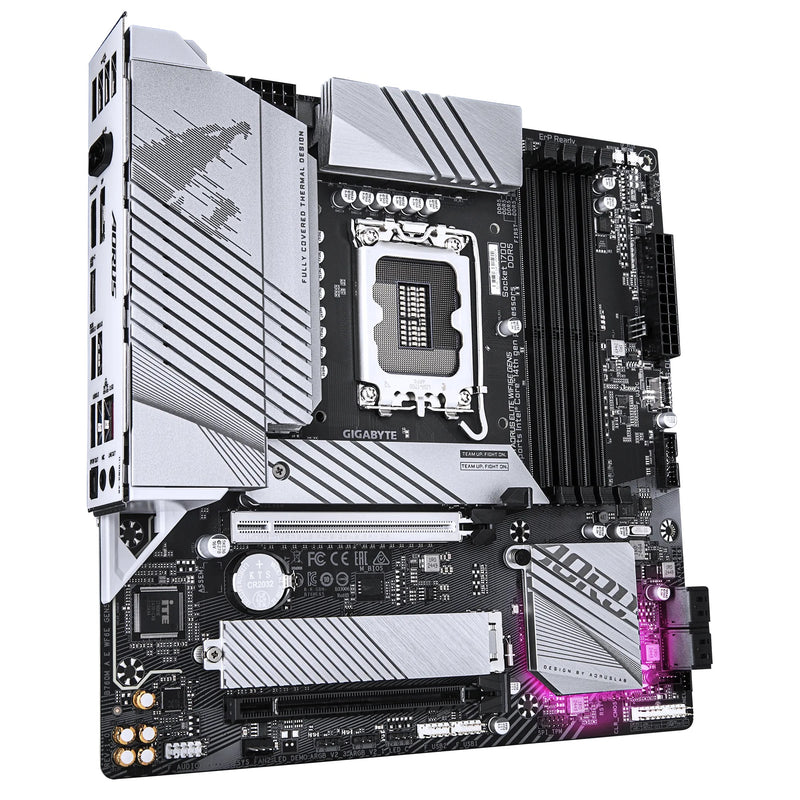 Gigabyte B760M Aorus Elite Wifi6E Gen5 Motherboard