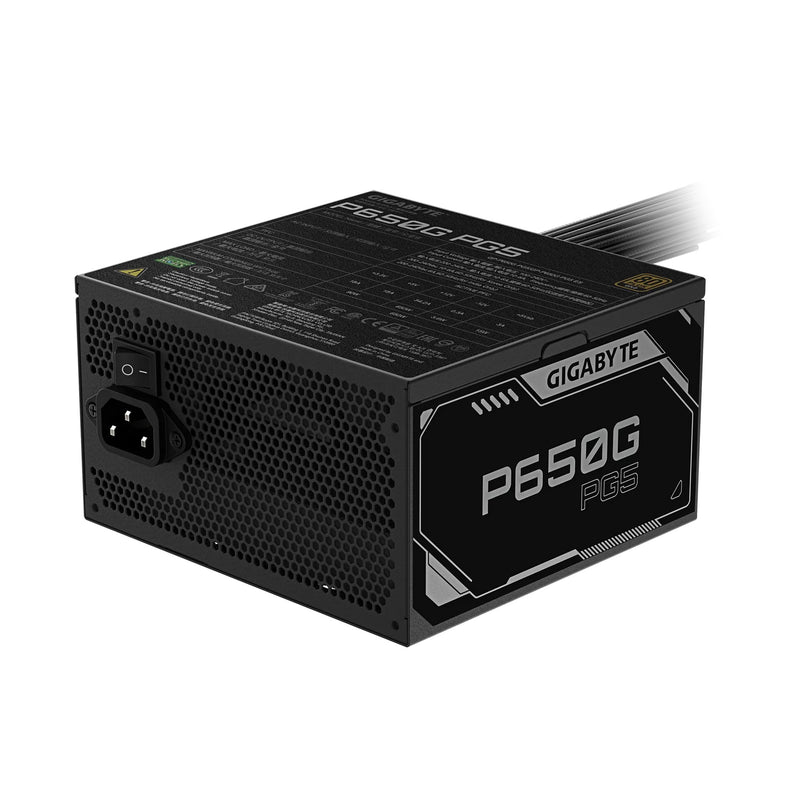 Gigabyte P650G PG5 650W 80+ Gold PCIe Gen 5.1 ATX 3.1 Power Supply