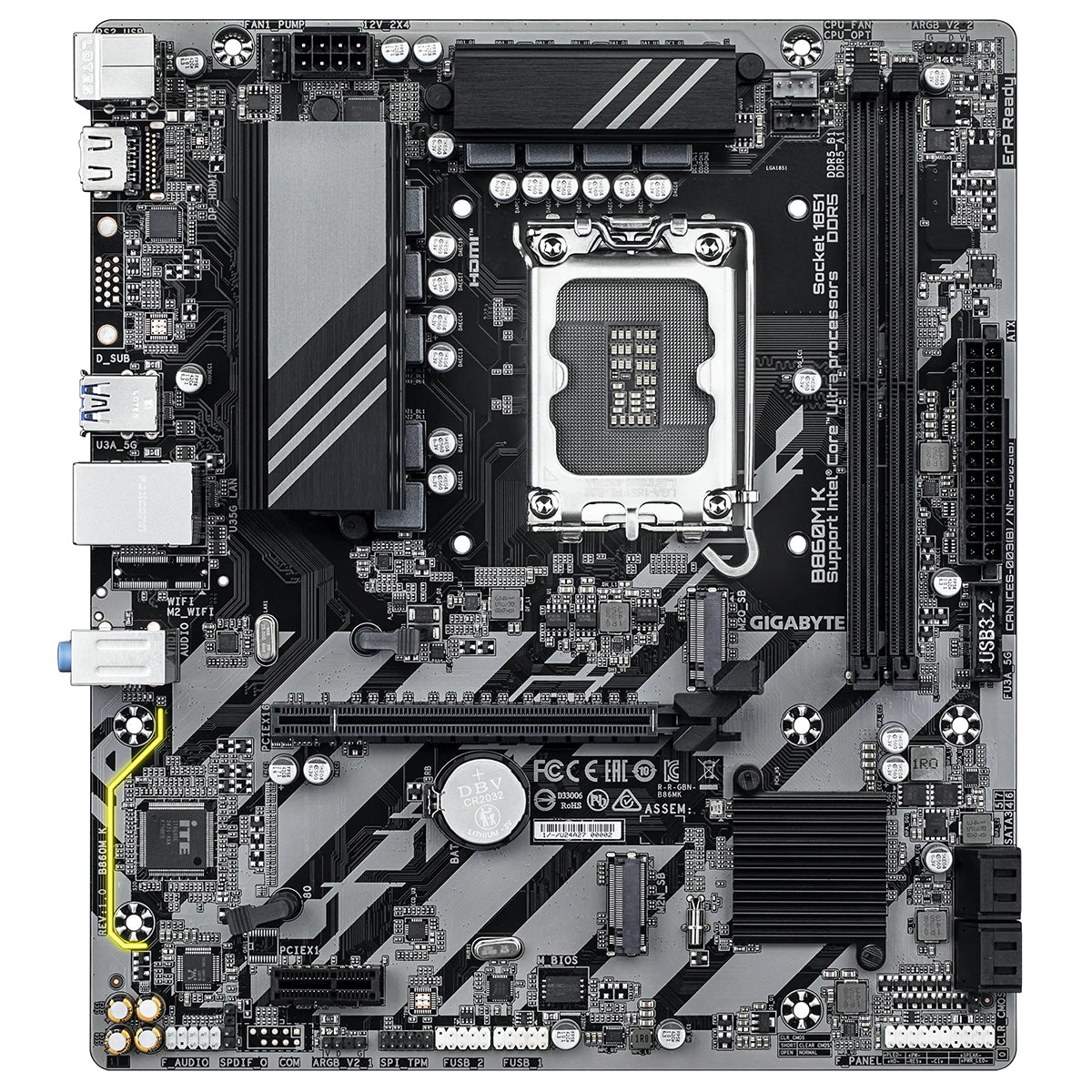 Gigabyte B860M K DDR5 Intel UD Motherboard
