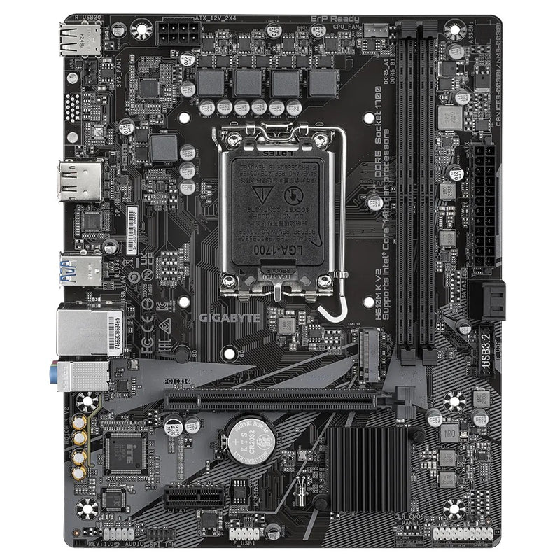 Gigabyte H610M K V2 (rev. 1.0) DDR5 UD Motherboard